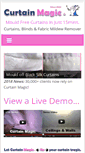 Mobile Screenshot of curtainmagicmouldremover.co.uk